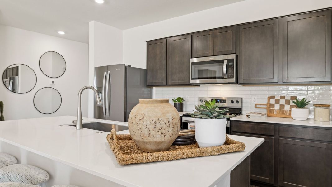 Furnished interior view inside a new home in Apache Farms, Buckeye (Image 24).
