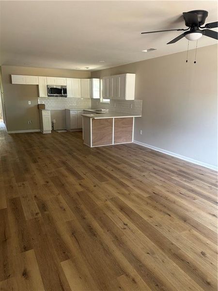 Spacious, unfurnished interior of a new home in , White (Image 4). Spacious, unfurnished interior of a new home in , White (Image 4).