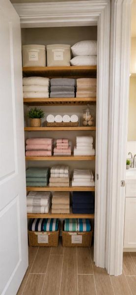 Main Bathroom Linen Closet