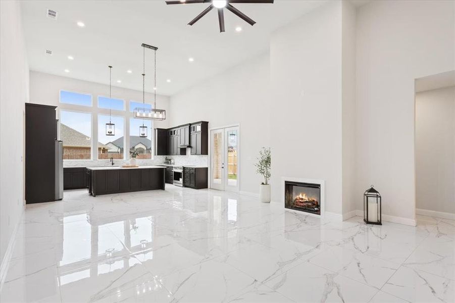 Furnished interior view inside a new home in , Hewitt (Image 13).