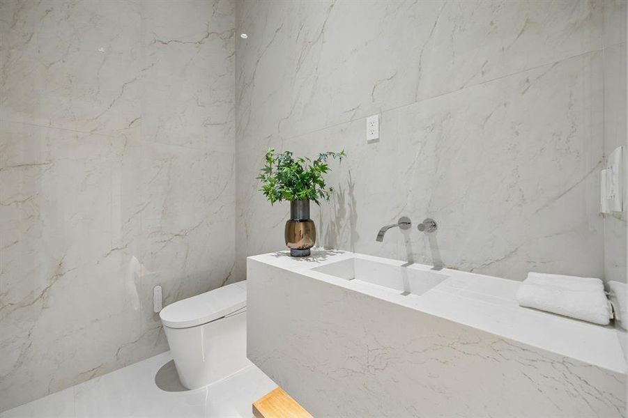 Close-up of interior finishes inside a home in , Westlake (Image 20).