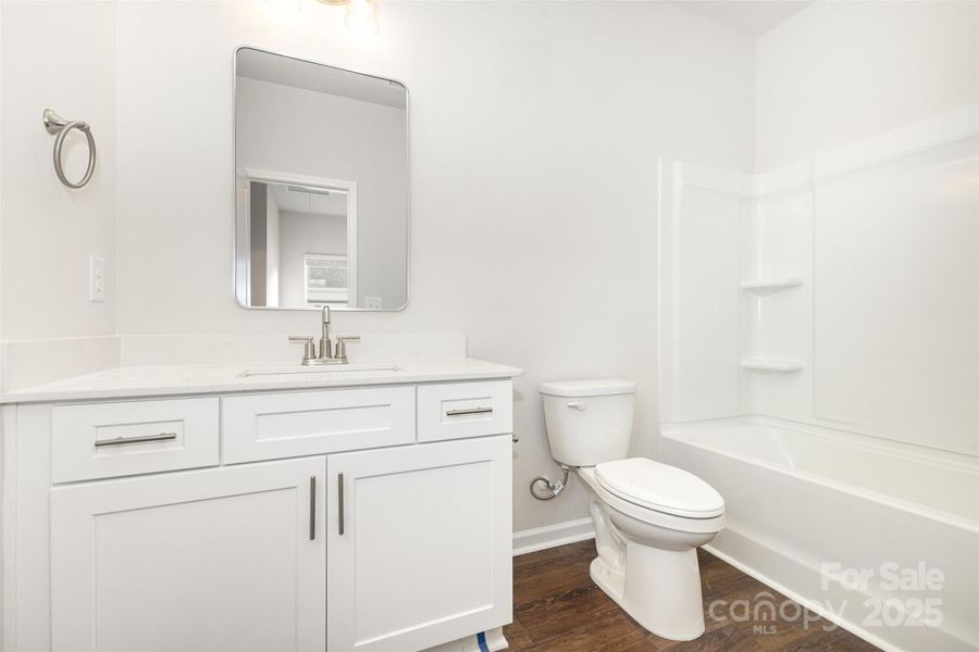 Furnished interior view inside a new home in , Charlotte (Image 8).