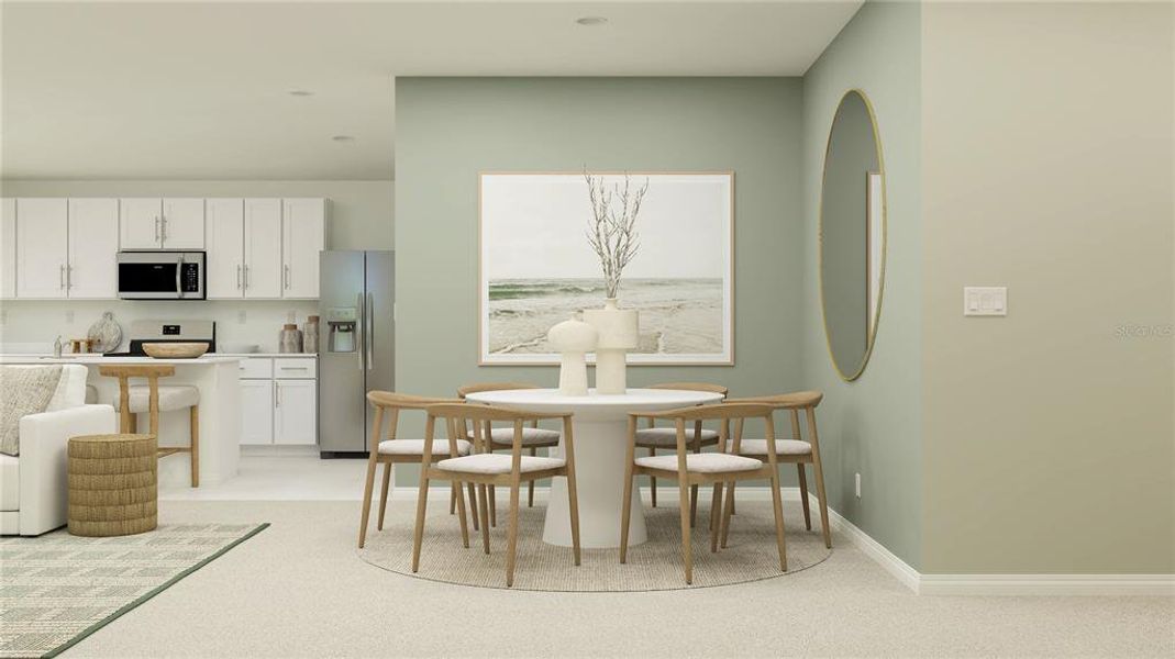 Furnished interior view inside a new home in Marion Ranch, Ocala (Image 5). Furnished interior view inside a new home in Marion Ranch, Ocala (Image 5).