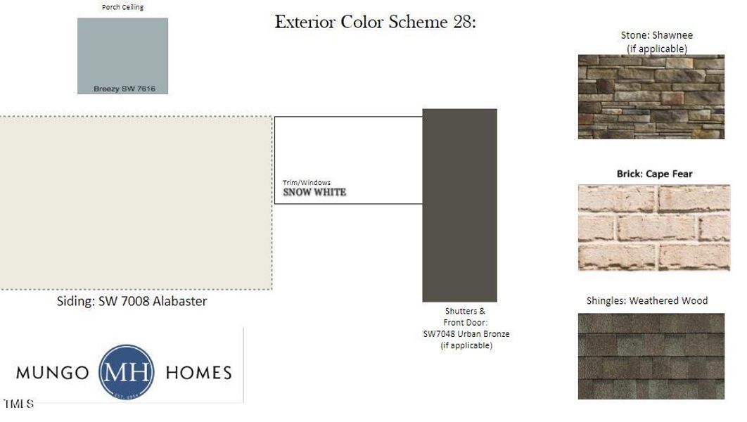 KF 411 Exterior color Scheme