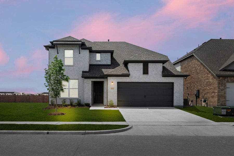 Representative exterior photo of a completed home built from the Freedom by Rockwell Homes in Wildflower Ranch, Fort Worth, TX (Image 30).