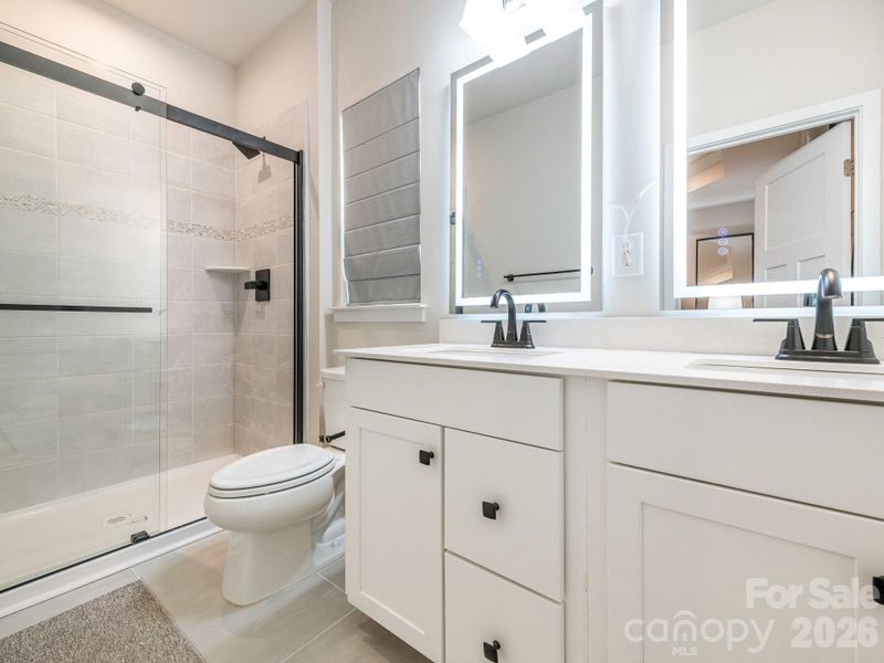 Furnished interior view inside a new home in , Charlotte (Image 33).