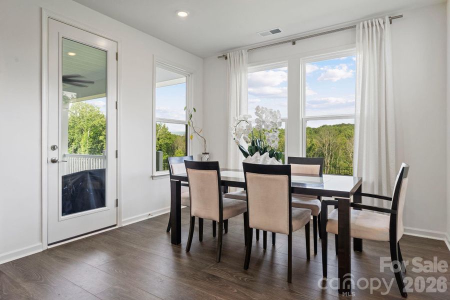 Furnished interior view inside a new home in , Indian Land (Image 17).