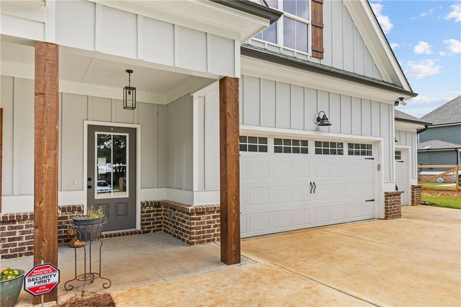 Exterior details and patio area of a home in , Covington (Image 36). Exterior details and patio area of a home in , Covington (Image 36).
