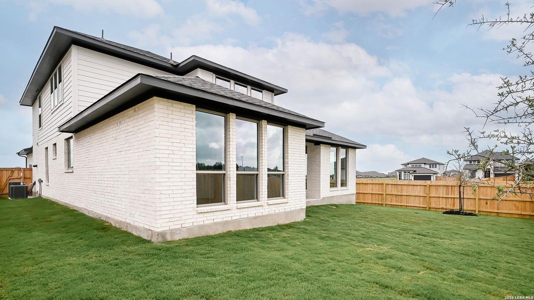 Exterior details and patio area of a home in The Parklands, Schertz (Image 22). Exterior details and patio area of a home in The Parklands, Schertz (Image 22).