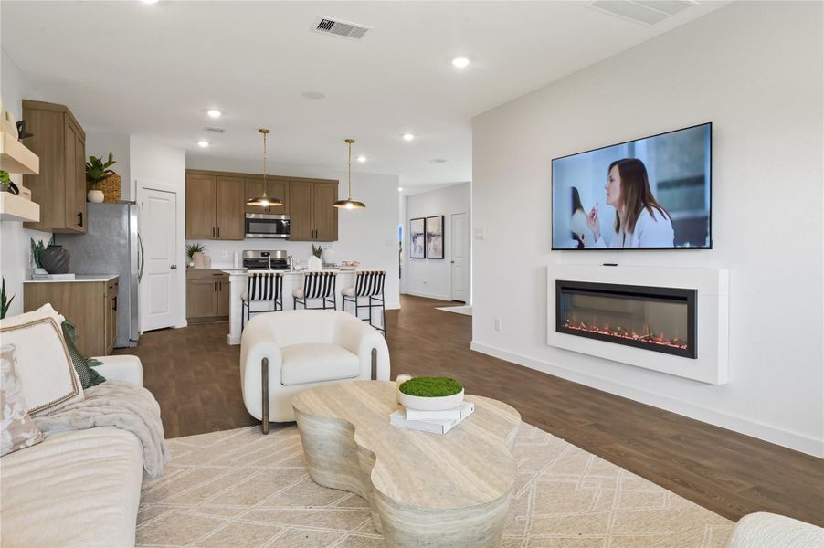 Furnished interior view inside a new home in Holly Ridge, Rosenberg (Image 7).