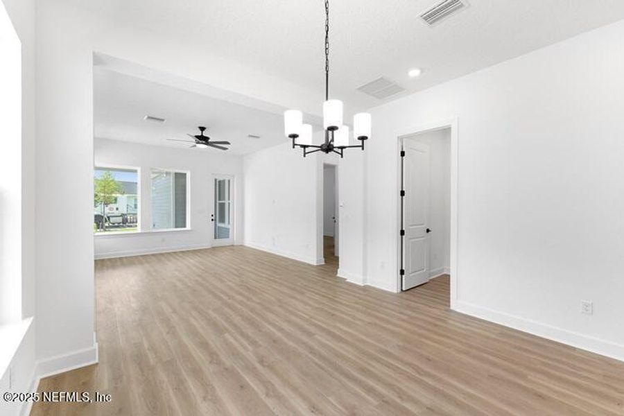 Spacious, unfurnished interior of a new home in Brookside at Shearwater, St. Augustine (Image 19). Spacious, unfurnished interior of a new home in Brookside at Shearwater, St. Augustine (Image 19).