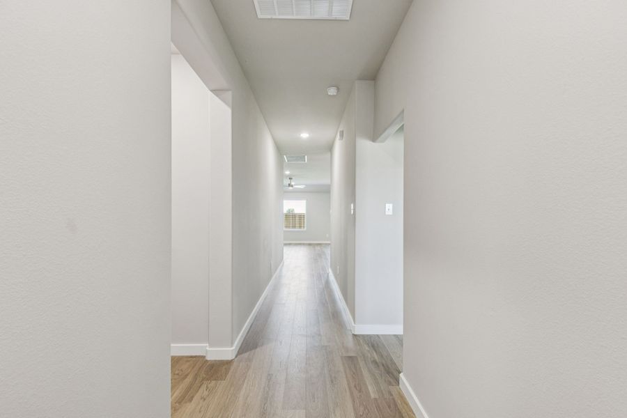 Entryway in the Harper home plan by Trophy Signature Homes – REPRESENTATIVE PHOTO