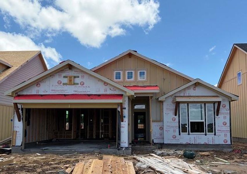 In-progress construction of a new home in Rancho San Gabriel, Georgetown, TX (Image 17). In-progress construction of a new home in Rancho San Gabriel, Georgetown, TX (Image 17).