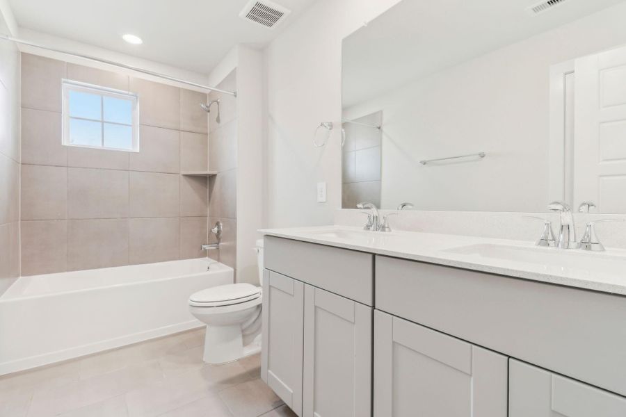 Photo is not of the actual home but is an inspirational photo of builder's model home and may depict options, furnishings, and/or decorator features that are not included. Photo is not of the actual home but is an inspirational photo of builder's model home and may depict options, furnishings, and/or decorator features that are not included.