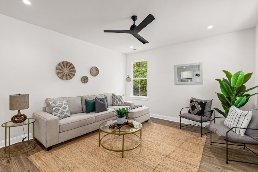 Furnished interior view inside a new home in , North Charleston (Image 13).