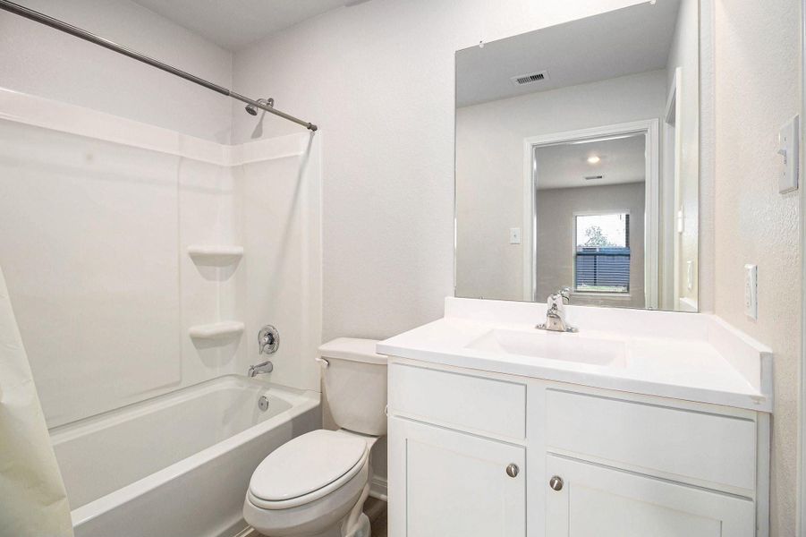 Furnished interior view inside a new home in Park Vista at El Tesoro, Houston (Image 6).