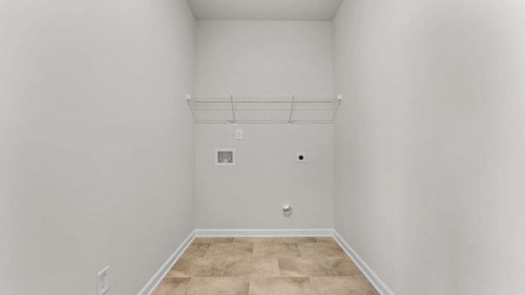 Representative unfurnished interior of a home built from the Lexington by Piedmont Residential in Hampton Ridge, Jefferson (Image 26).