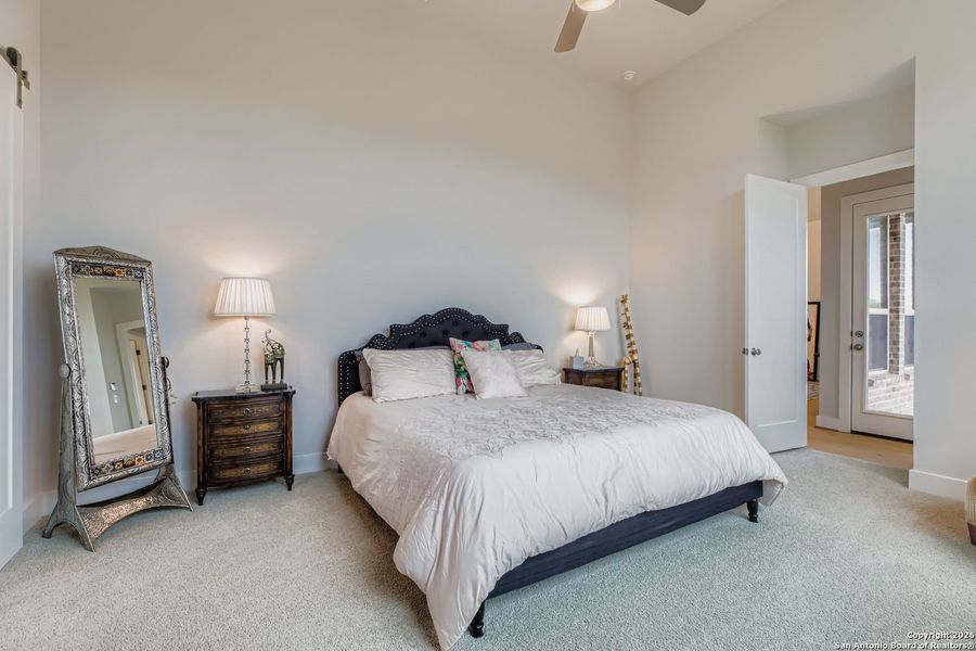 Furnished interior view inside a new home in Mesa Western, Cibolo (Image 17).