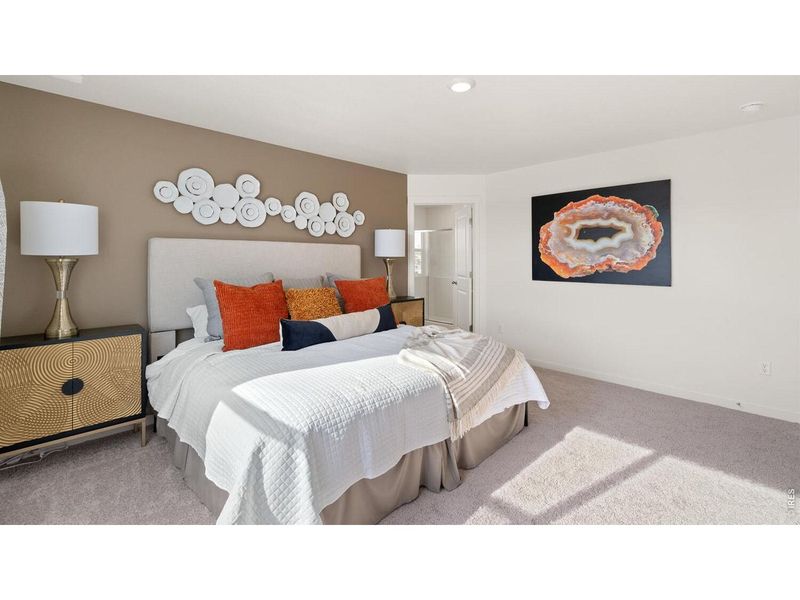Furnished interior view inside a new home in Hansen Farm, Fort Collins (Image 23).