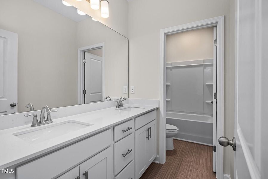 Furnished interior view inside a new home in Sage on North Main, Wake Forest (Image 12).