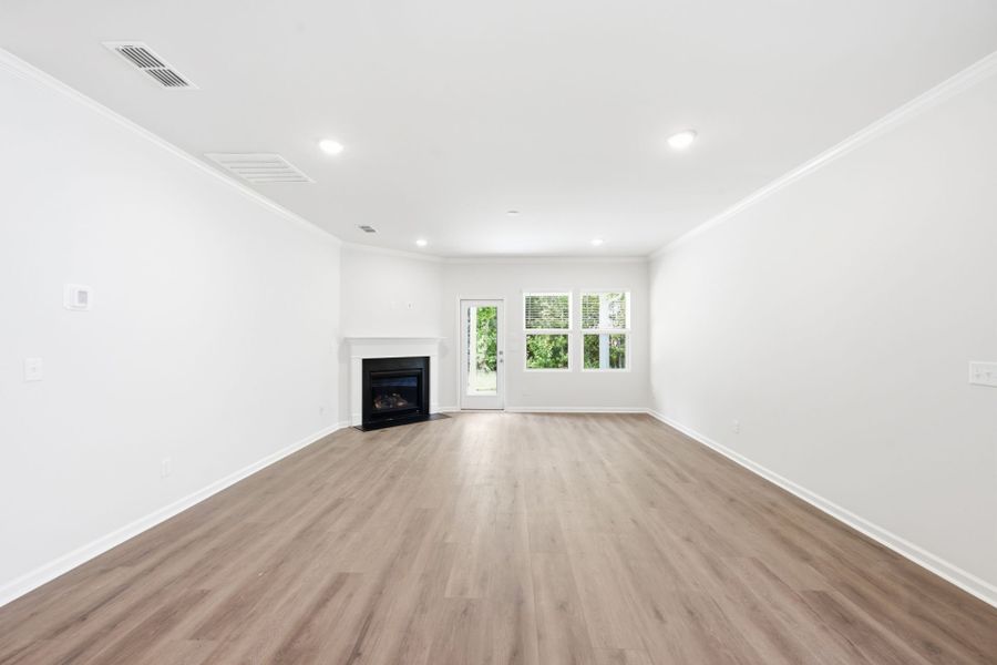 Spacious, unfurnished interior of a new home in Carriage Estates, Lexington (Image 28). Spacious, unfurnished interior of a new home in Carriage Estates, Lexington (Image 28).