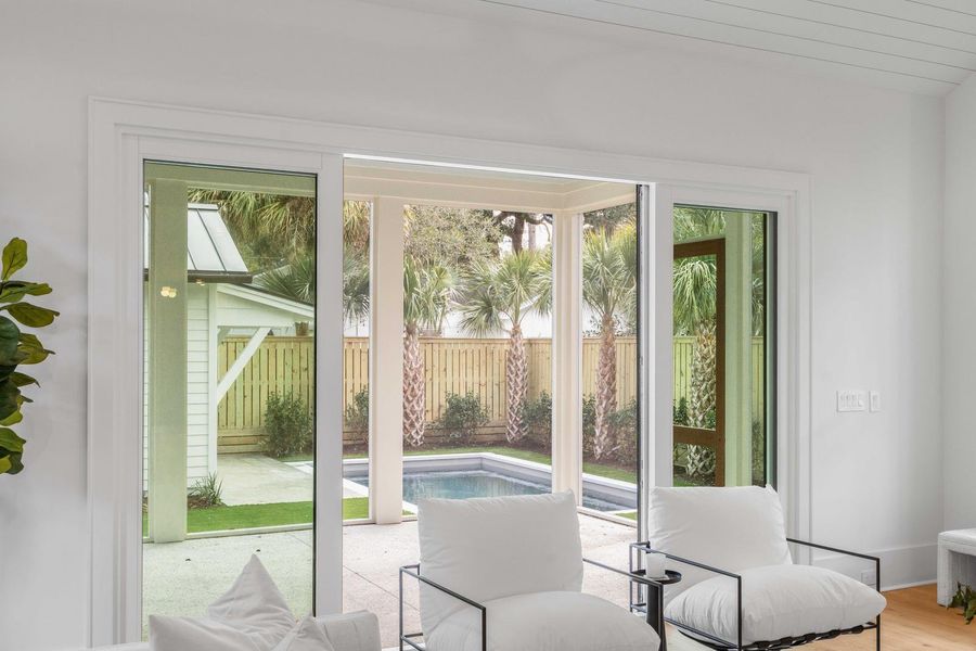 Exterior details and patio area of a home in , Mount Pleasant (Image 33).