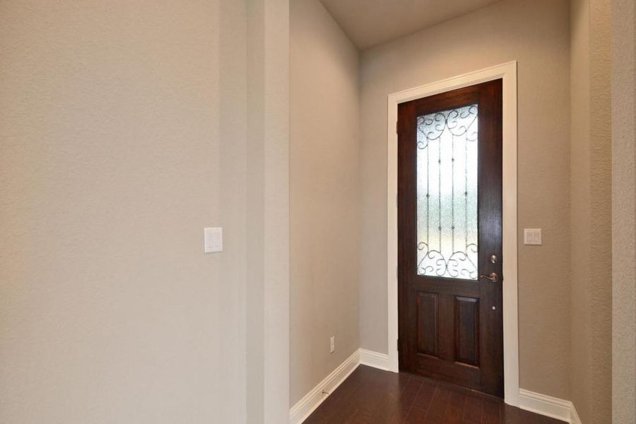 Representative unfurnished interior of a home built from the Oaks 3646 by Brohn Homes in Oaks at San Gabriel, Georgetown (Image 11).
