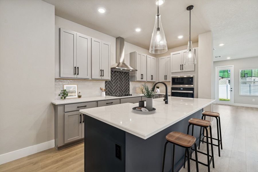 Furnished interior view inside a new home in Chapel Crossings - Garden Series, Wesley Chapel (Image 6).