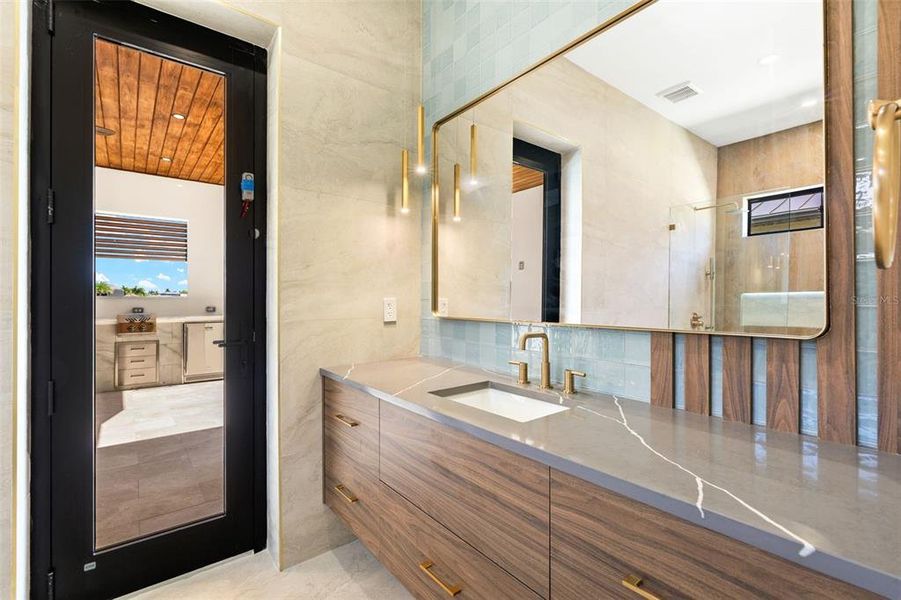 Furnished interior view inside a new home in , Cape Coral (Image 13).