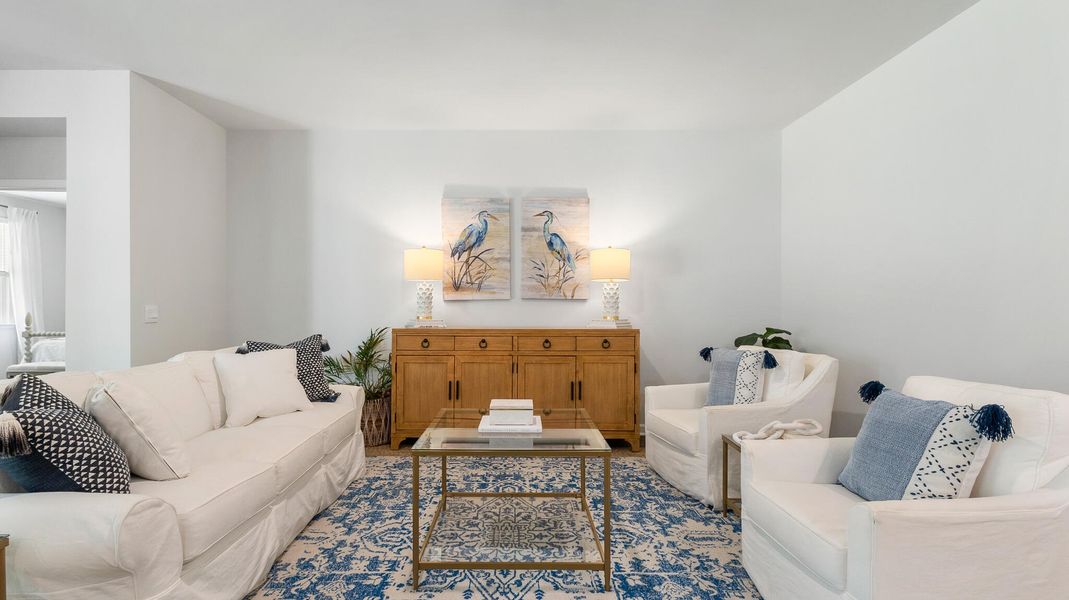 Furnished interior view inside a new home in Pine Hills at Cane Bay, Summerville (Image 25).
