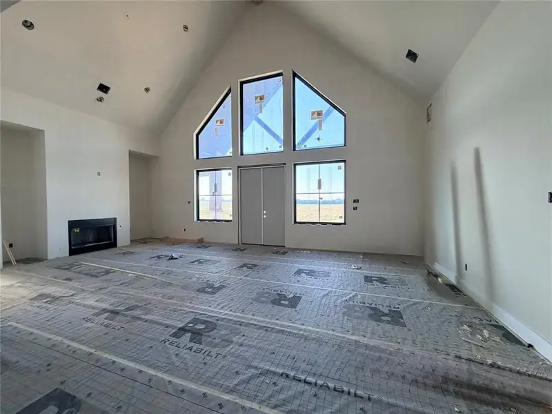In-progress construction of a new home in , Poolville, TX (Image 18).