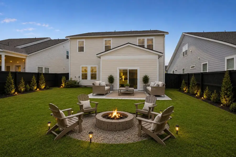 Exterior details and patio area of a home in , Summerville (Image 26).