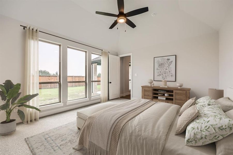 Bedroom - Virtually Staged Photo Bedroom - Virtually Staged Photo