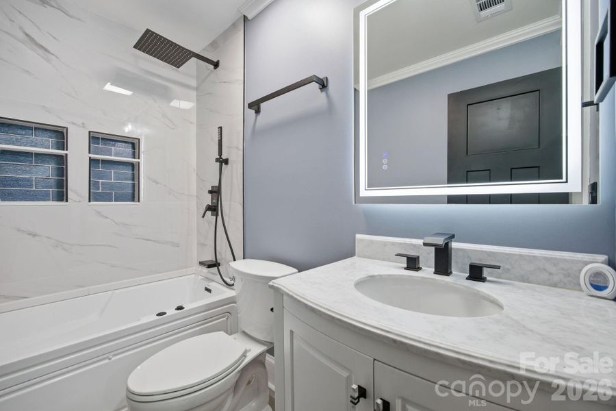 Furnished interior view inside a new home in , Hendersonville (Image 8).