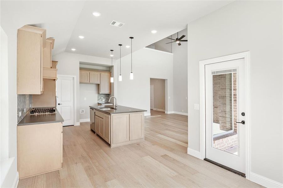 Furnished interior view inside a new home in The Oaks, Red Oak (Image 10).