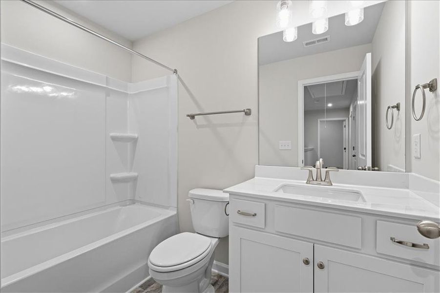 Furnished interior view inside a new home in Park Center Pointe, Mableton (Image 6).