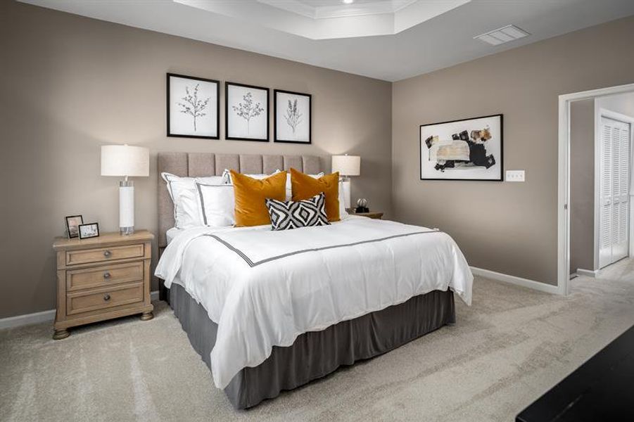 Furnished interior view inside a new home in Fall Crest, Antioch (Image 7). Furnished interior view inside a new home in Fall Crest, Antioch (Image 7).