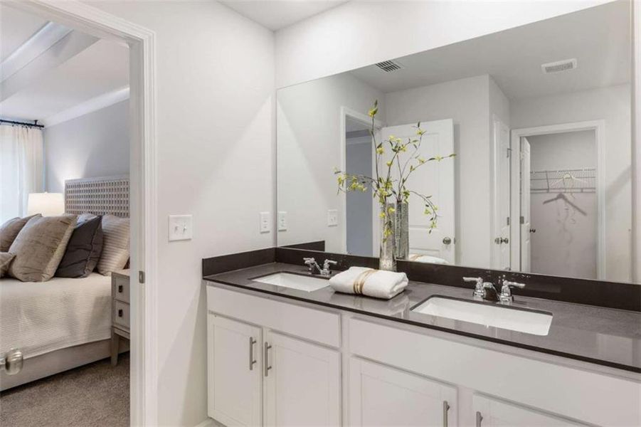 Furnished interior view inside a new home in , Conyers (Image 27).