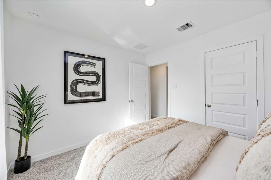 Furnished interior view inside a new home in Mansfield Park, Houston (Image 12). Furnished interior view inside a new home in Mansfield Park, Houston (Image 12).