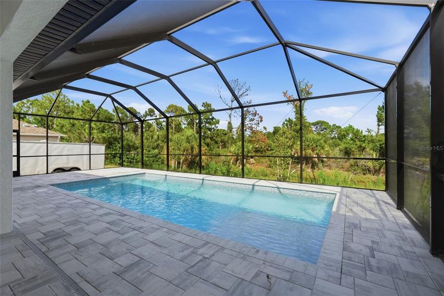 Exterior details and patio area of a home in , Port Charlotte (Image 21). Exterior details and patio area of a home in , Port Charlotte (Image 21).