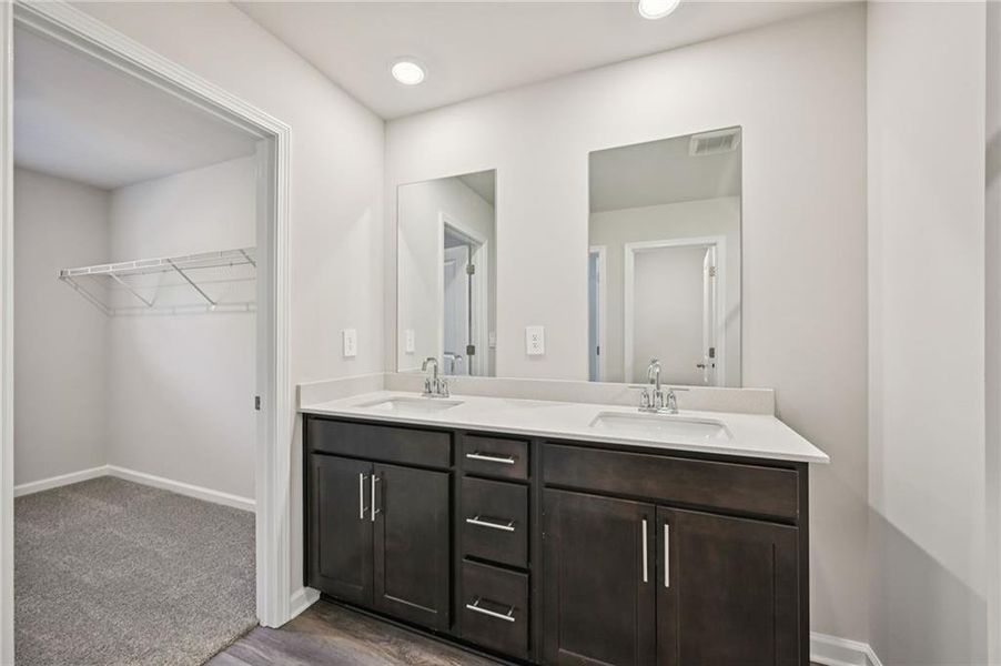 Furnished interior view inside a new home in , Conyers (Image 16).