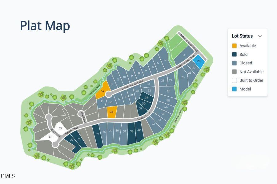 Salem Woods Map-Current