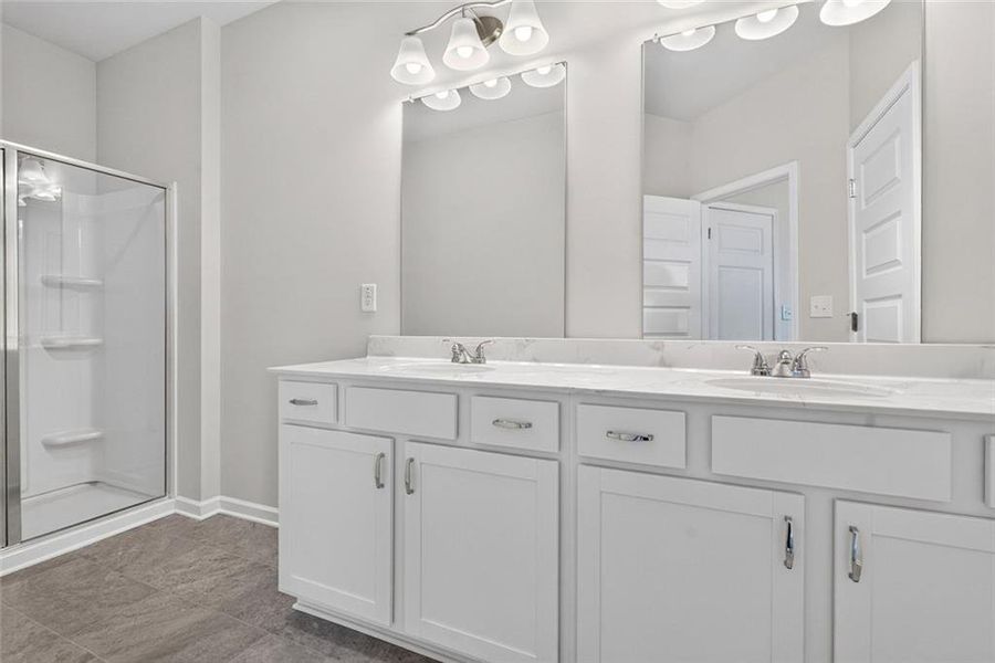 Furnished interior view inside a new home in Fairington, Cartersville (Image 10).