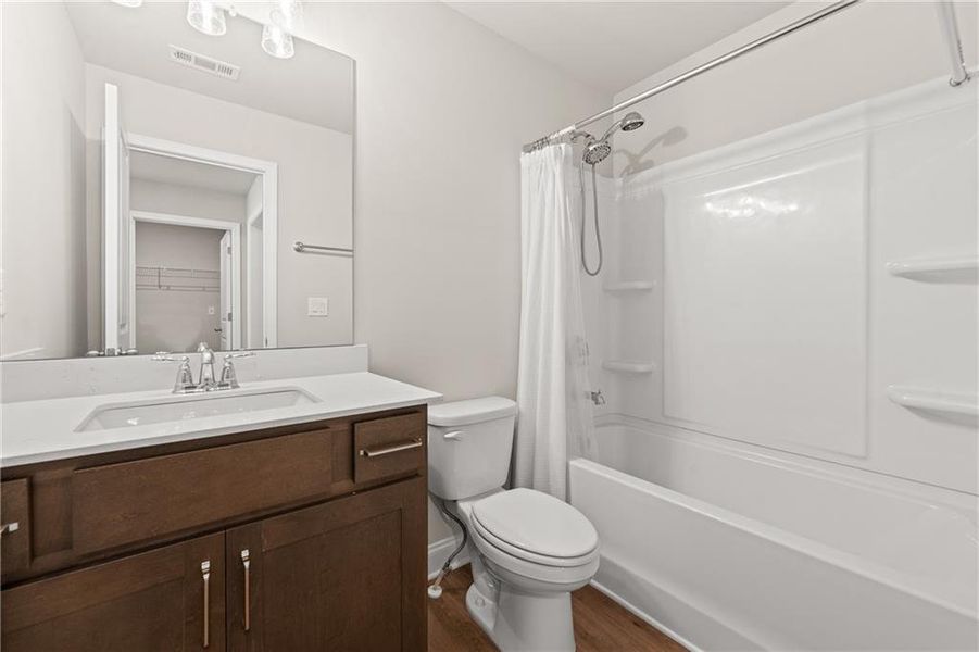 Furnished interior view inside a new home in , Duluth (Image 13).