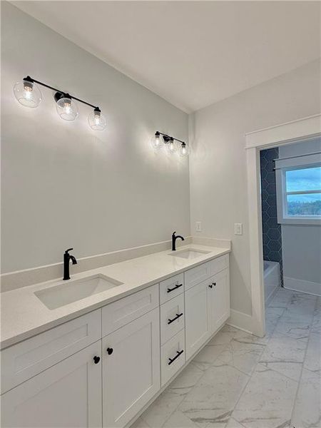 Furnished interior view inside a new home in , Rydal (Image 9).