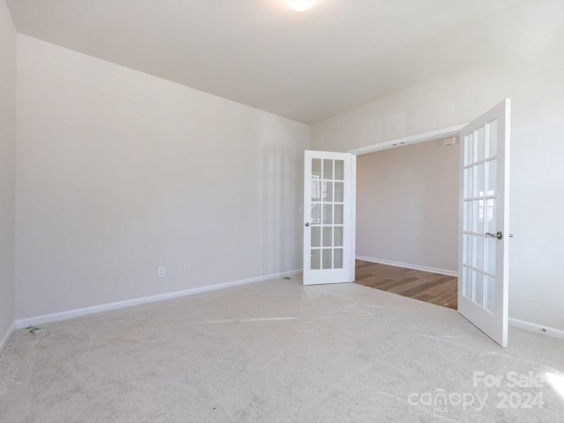 First Floor Office w/ French Doors