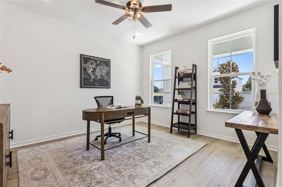 Furnished interior view inside a new home in Estes Reserve, Eustis (Image 16).