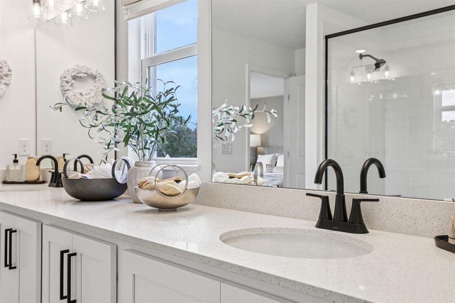 Close-up of interior finishes inside a home in Hawks Run, Kissimmee (Image 20).