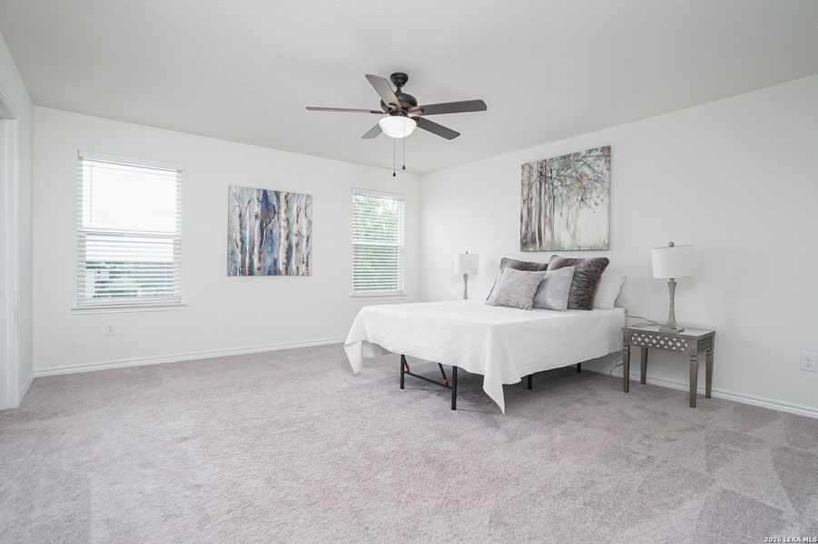 Furnished interior view inside a new home in Parklands, Schertz (Image 15).