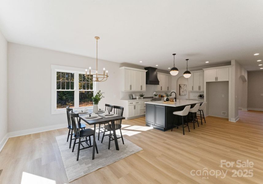 Furnished interior view inside a new home in , Mooresville (Image 35).